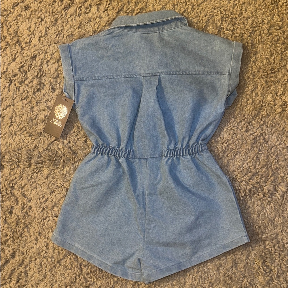 NWT Vince Camuto Denim Romper (S) - Picture 2 of 4